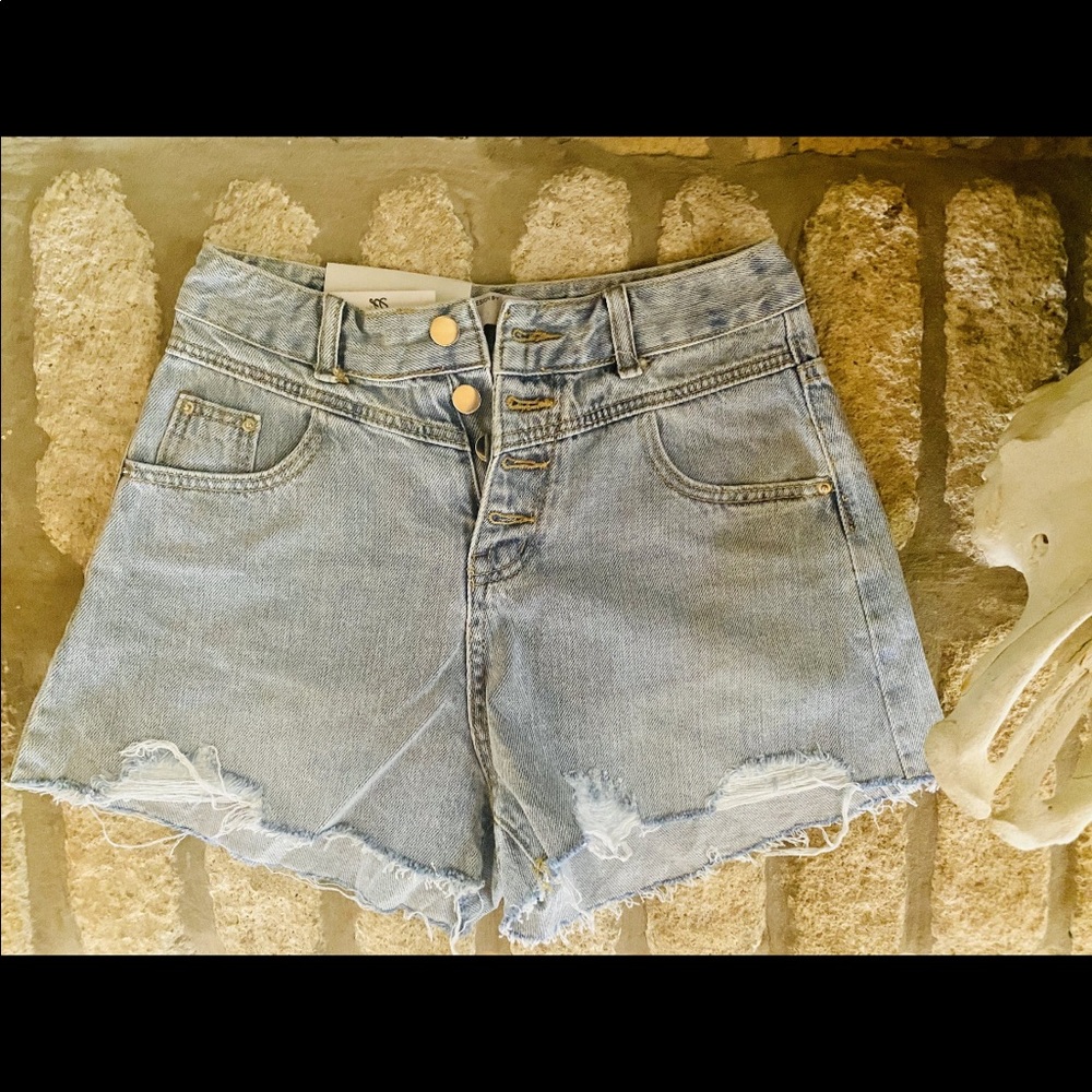 Dallas High Rise Shorts
